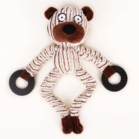 Plush Squeaky Paper Dog Chew Toy – Crinkle & Squeak Interactive Pet Toy 8