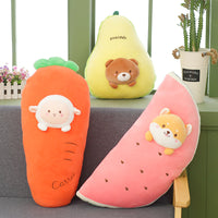 Cute Banana & Carrot Fruit Plush Toy – Soft Stuffed Pillow Doll for Kids & Adults 6