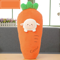 Cute Banana & Carrot Fruit Plush Toy – Soft Stuffed Pillow Doll for Kids & Adults 8