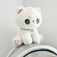 Mori Style Green Eyes Kitten Plush Toy – Cute Furry Cat Doll & Decorative Ornament 4