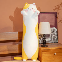 Japanese Kawaii Cat Long Pillow Plush Toy – Soft Cuddle Body Pillow for Cat & Anime Lovers 8