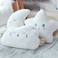 Angel Cloud Moon Star Plush Pillow – Soft Stuffed Cushion Toy for Baby Girls & Kids 1