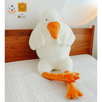 Comfort Companion White Goose Pillow Plush Toy – Soft Stuffed Bird Cuddle Doll 2
