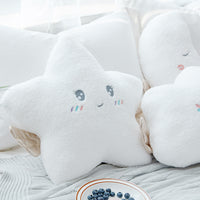 Angel Cloud Moon Star Plush Pillow – Soft Stuffed Cushion Toy for Baby Girls & Kids 3