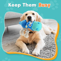 squeaky dog toy for Aggressive Chewers | Durable Interactive Dog Chew Toy 3