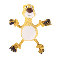 Plush Squeaky Paper Dog Chew Toy – Crinkle & Squeak Interactive Pet Toy 23