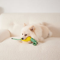 Interactive Corn Dog Chew Toy – Teeth Cleaning Toy for Puppies & Aggressive Chewers 2