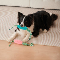 Interactive Corn Dog Chew Toy – Teeth Cleaning Toy for Puppies & Aggressive Chewers 3