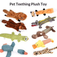Plush Squeaky Paper Dog Chew Toy – Crinkle & Squeak Interactive Pet Toy 1