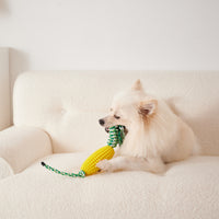 Interactive Corn Dog Chew Toy – Teeth Cleaning Toy for Puppies & Aggressive Chewers 10