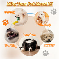 Interactive Corn Dog Chew Toy – Teeth Cleaning Toy for Puppies & Aggressive Chewers 5